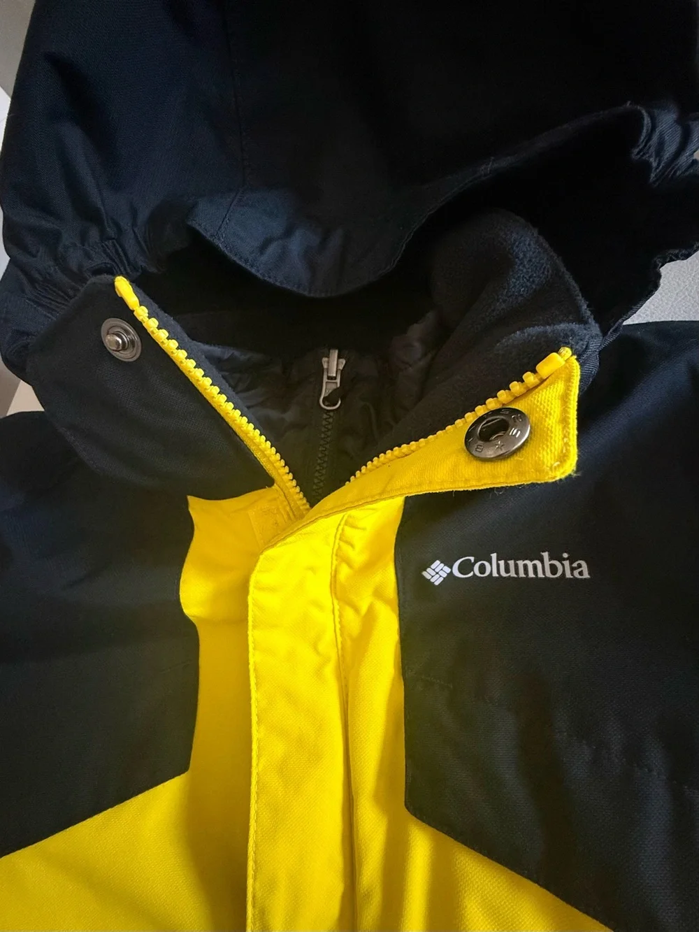 Columbia Kids 2-in-1 Fleece Lined Ski Snow Jacket Bugaboo II Fleece | Size S (8)